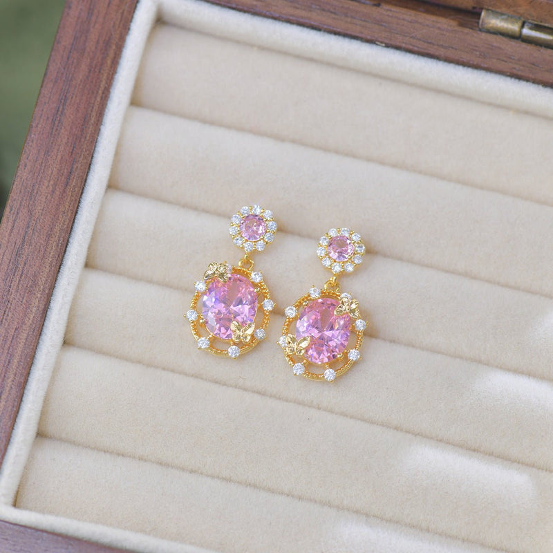 Rosaline Butterfly Drop Earrings