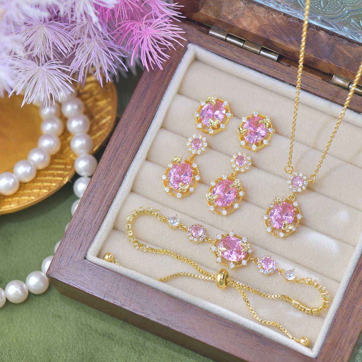 Rosaline Butterfly Drop Earrings
