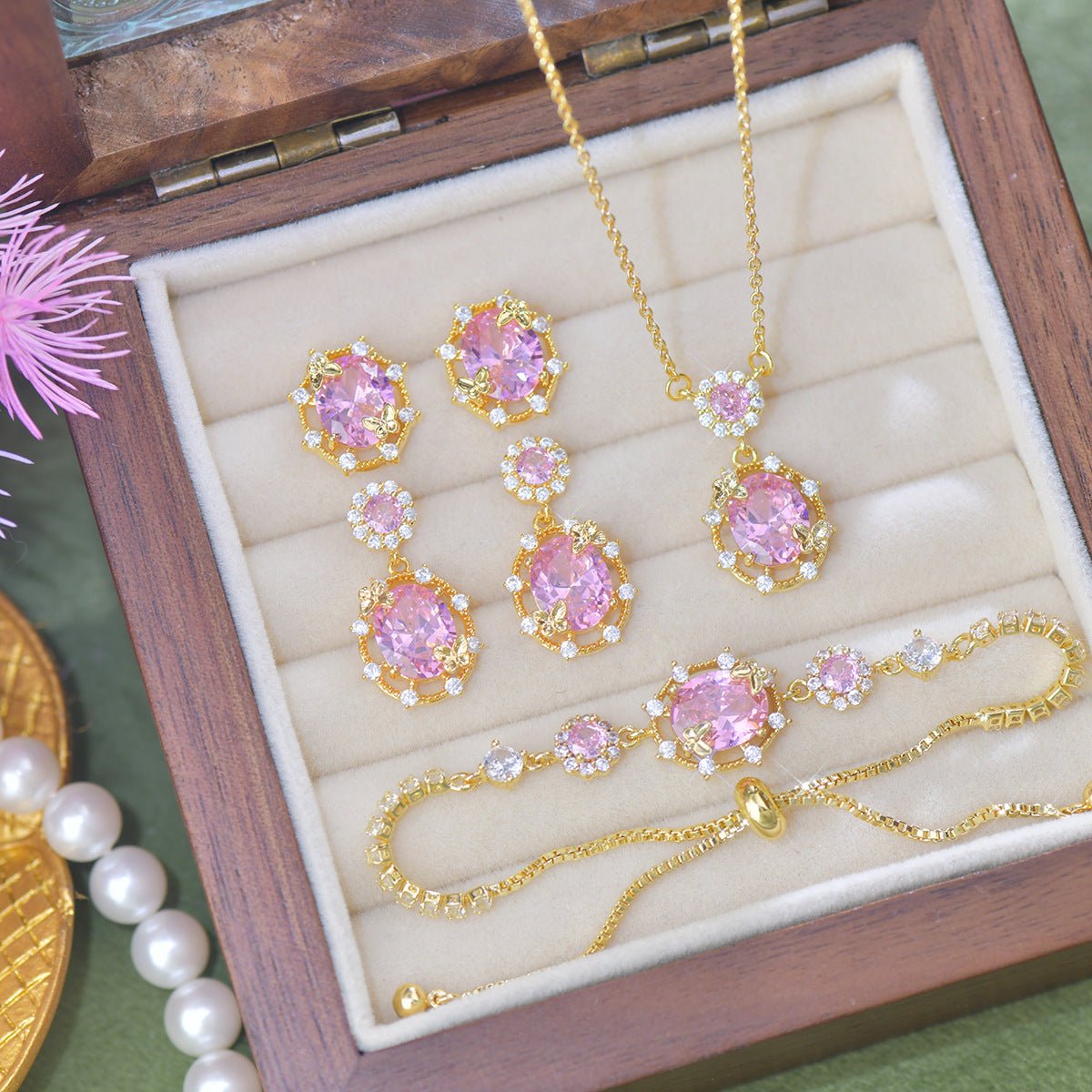 Rosaline Butterfly Drop Earrings