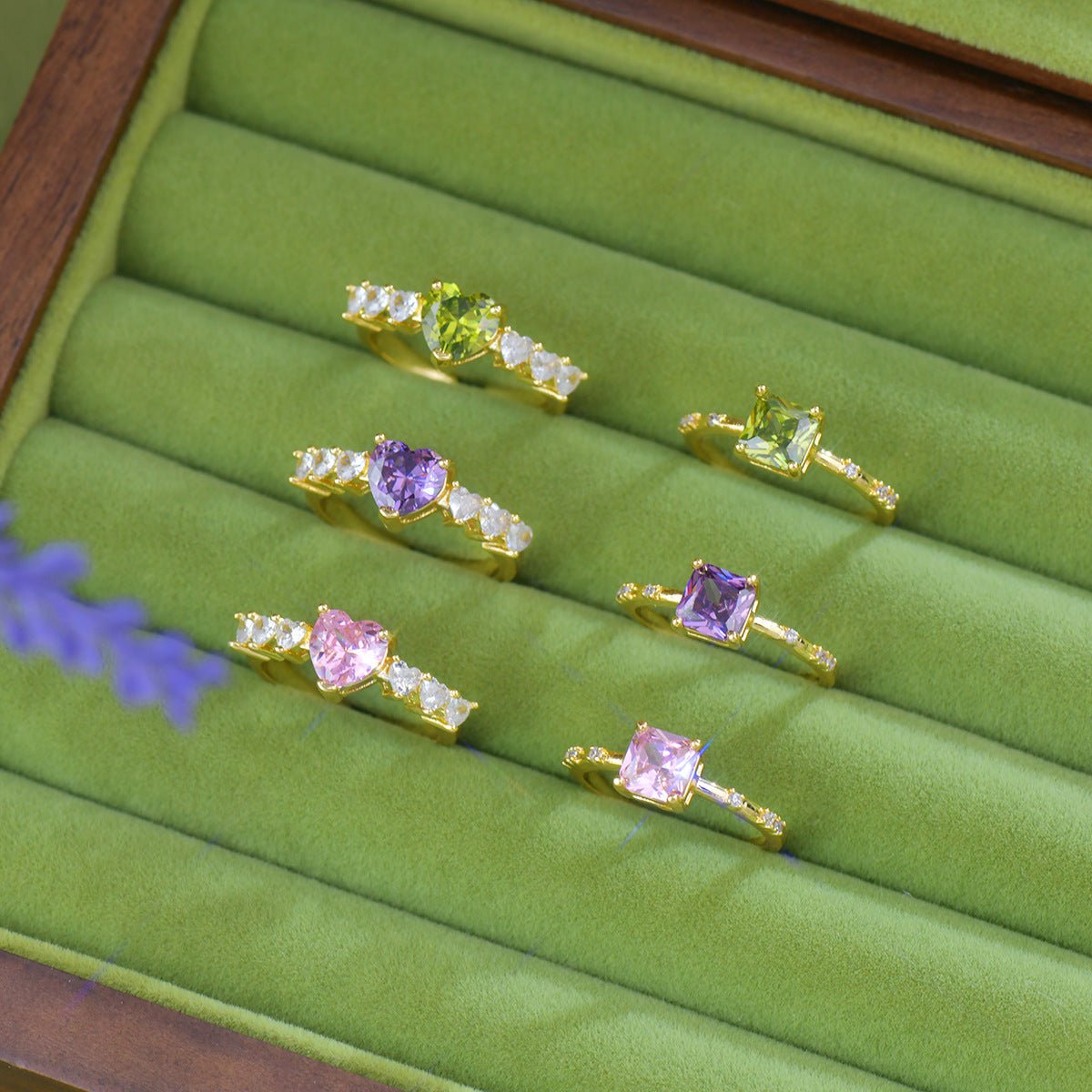 Rosaline Heart Ring