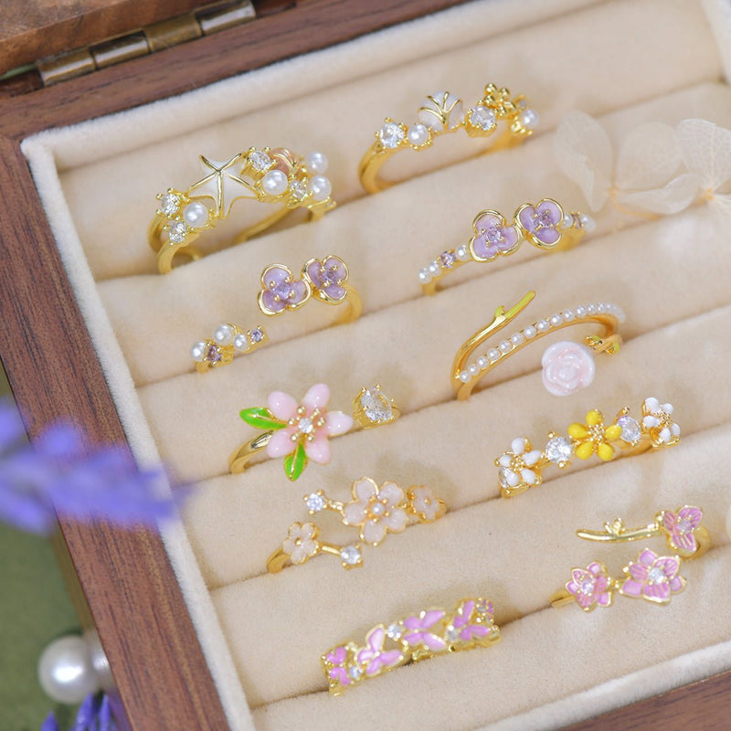 Rose Pearl Ring