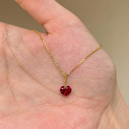 Rouge Heart Necklace