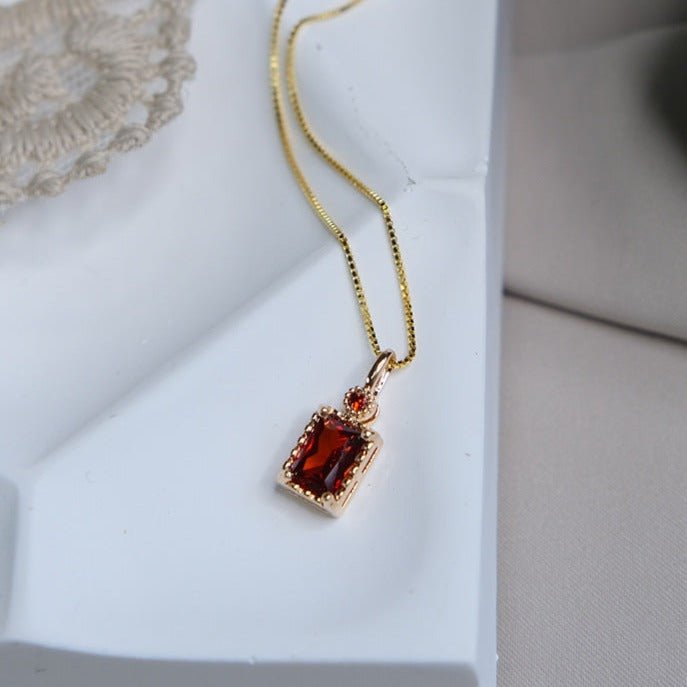 Desiree Garnet Necklace
