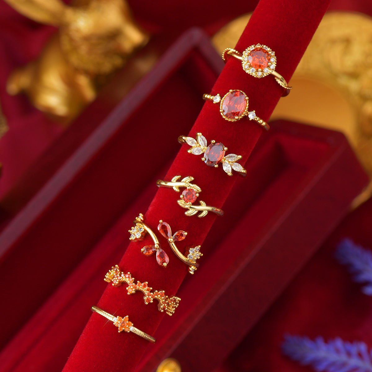 Ruby Whisper Ring