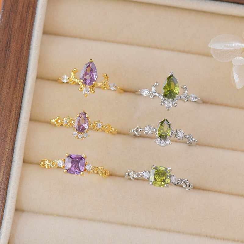 Sasha Amethyst Ring