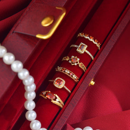 Scarlet Keepsake Ring