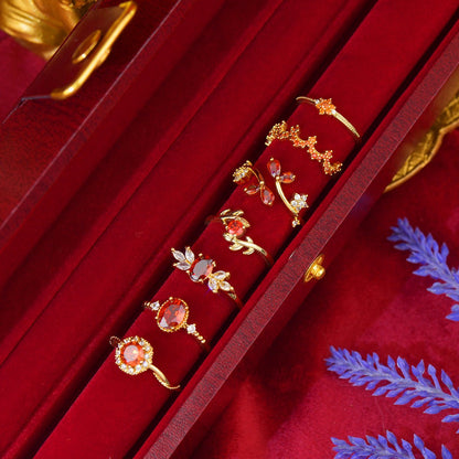Scarlet Prima Ring