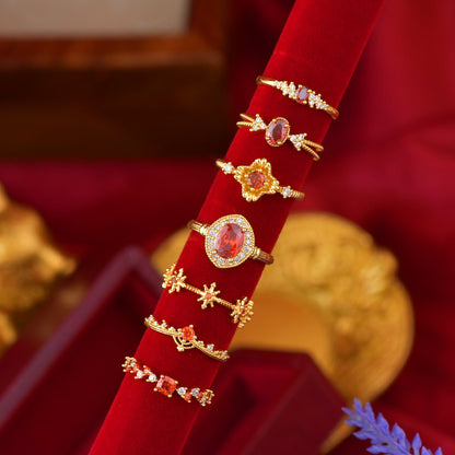 Scarlet Solenne Ring