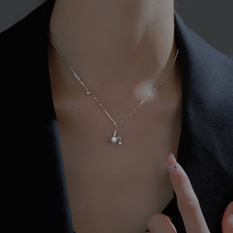 Silver Bunny Necklace