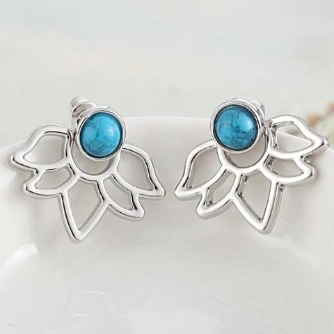 Healing Lotus Flower Earrings