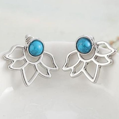 Healing Lotus Flower Earrings