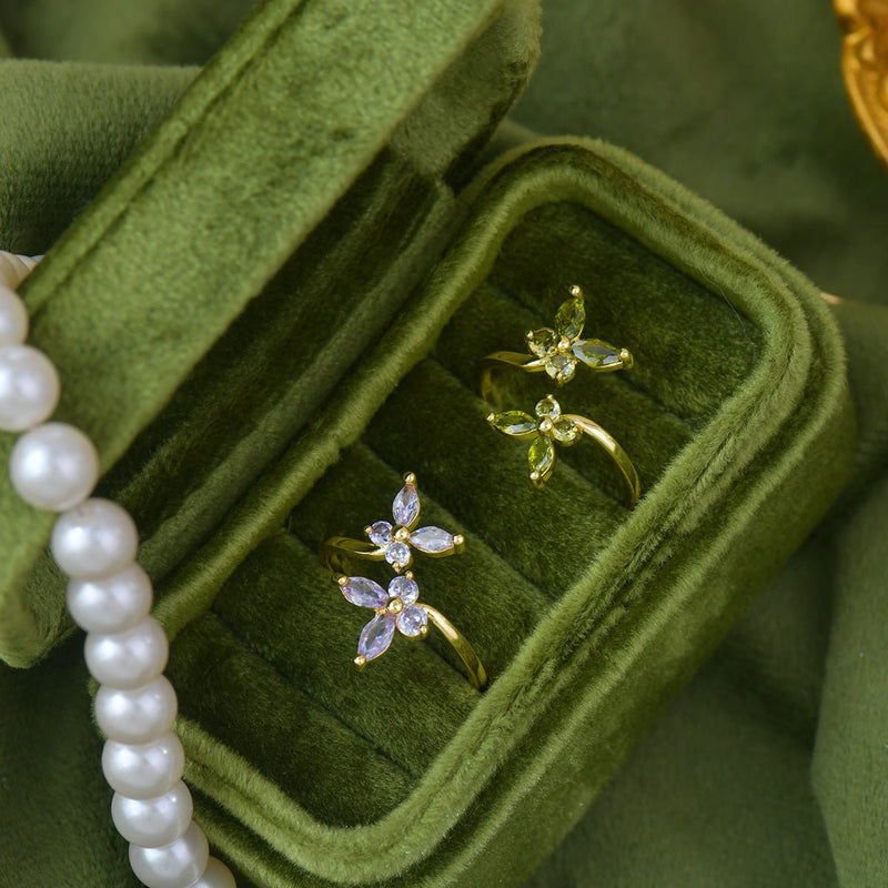 Snowlight Butterfly Ring
