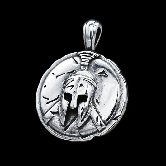 Spartan Warrior Helmet Pendant