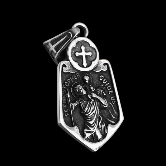St. Christopher Cross Pendant