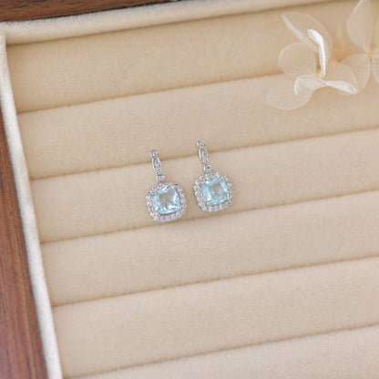 Stephanie Aquamarine Earrings