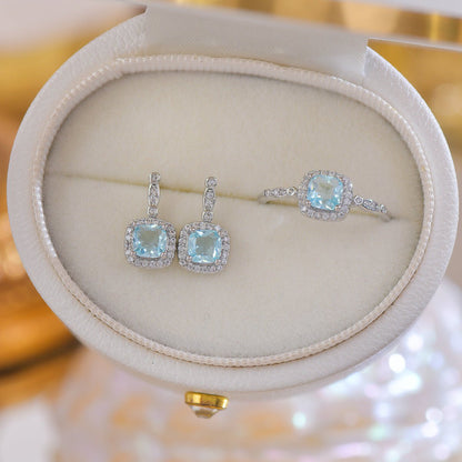 Stephanie Aquamarine Earrings
