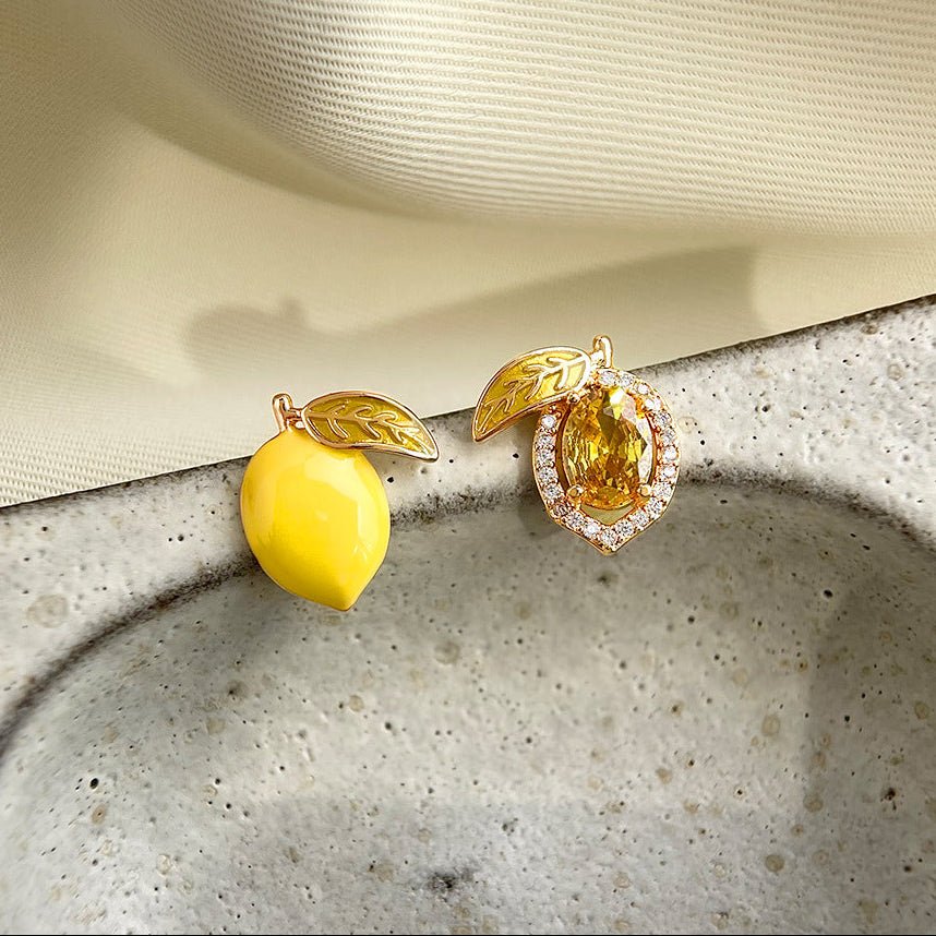 Summer Lemon Earrings