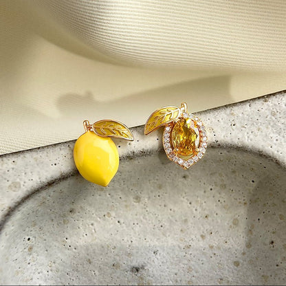 Summer Lemon Earrings