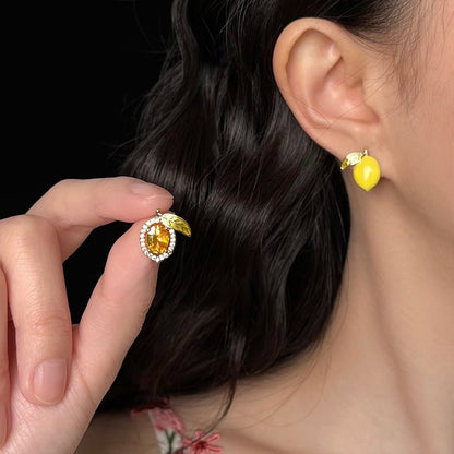 Summer Lemon Earrings