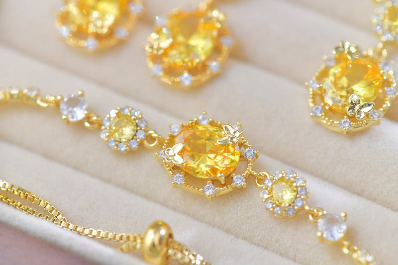 Sunshine Butterfly Bracelet