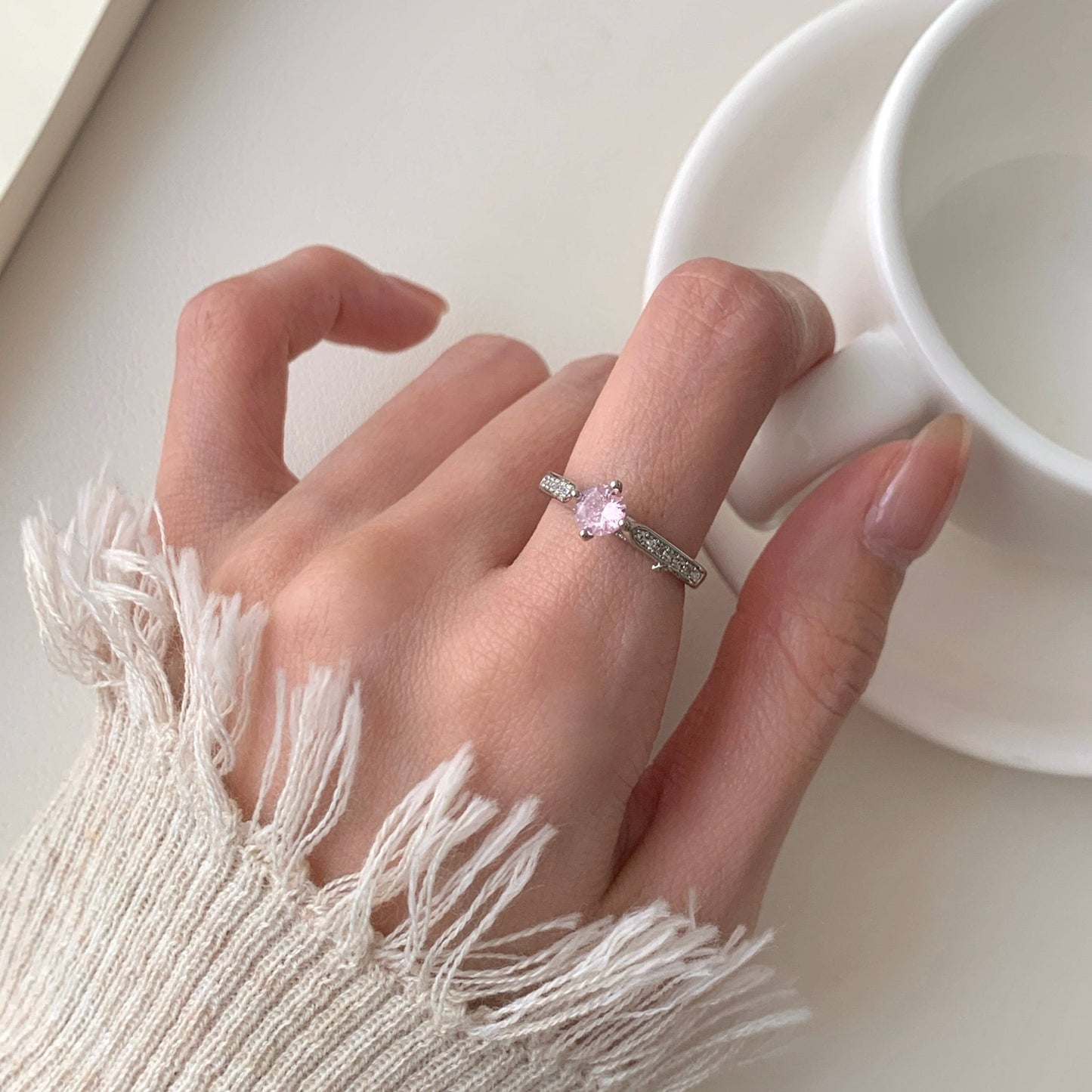 Tiara of Serenity Ring Set