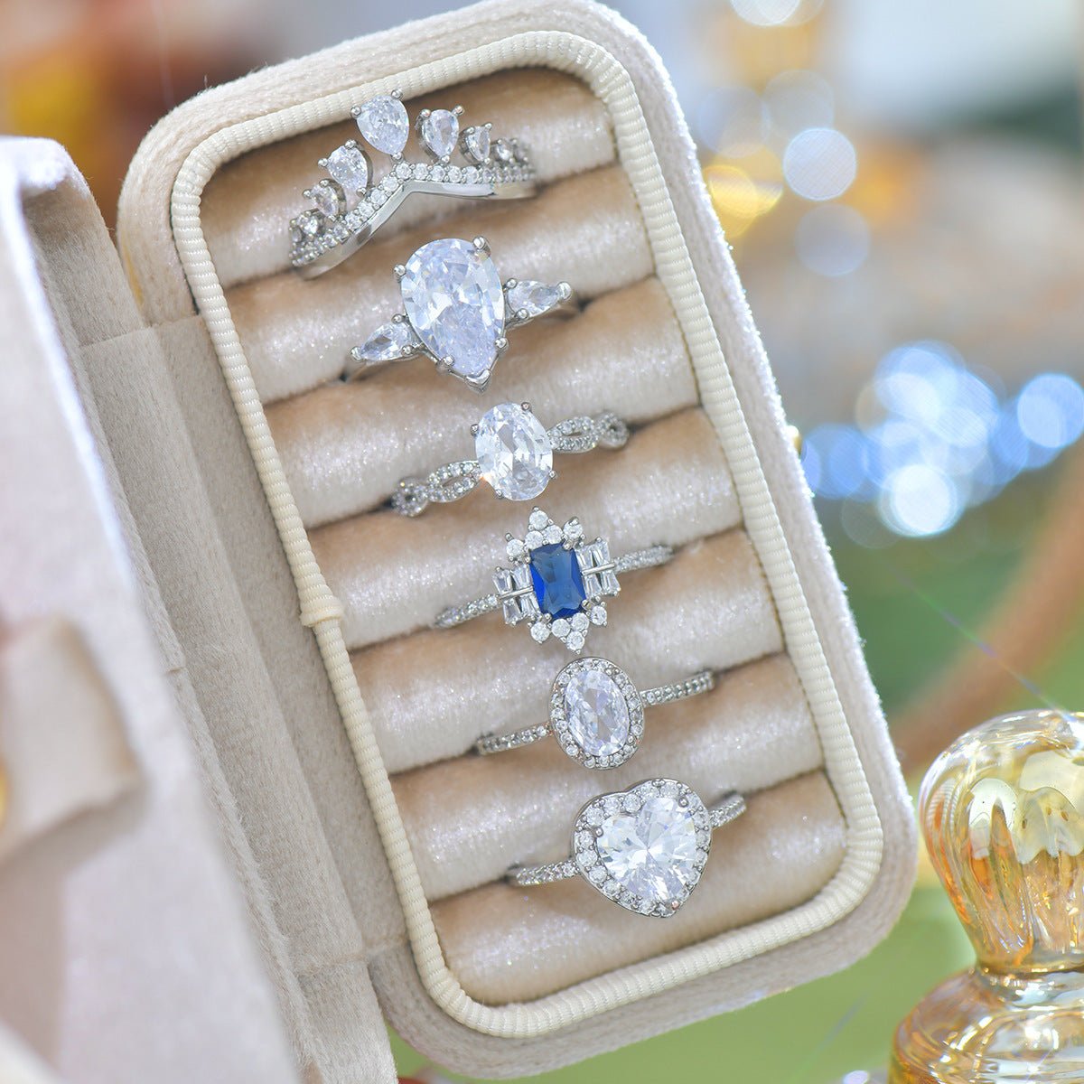 Twilight Oval Ring