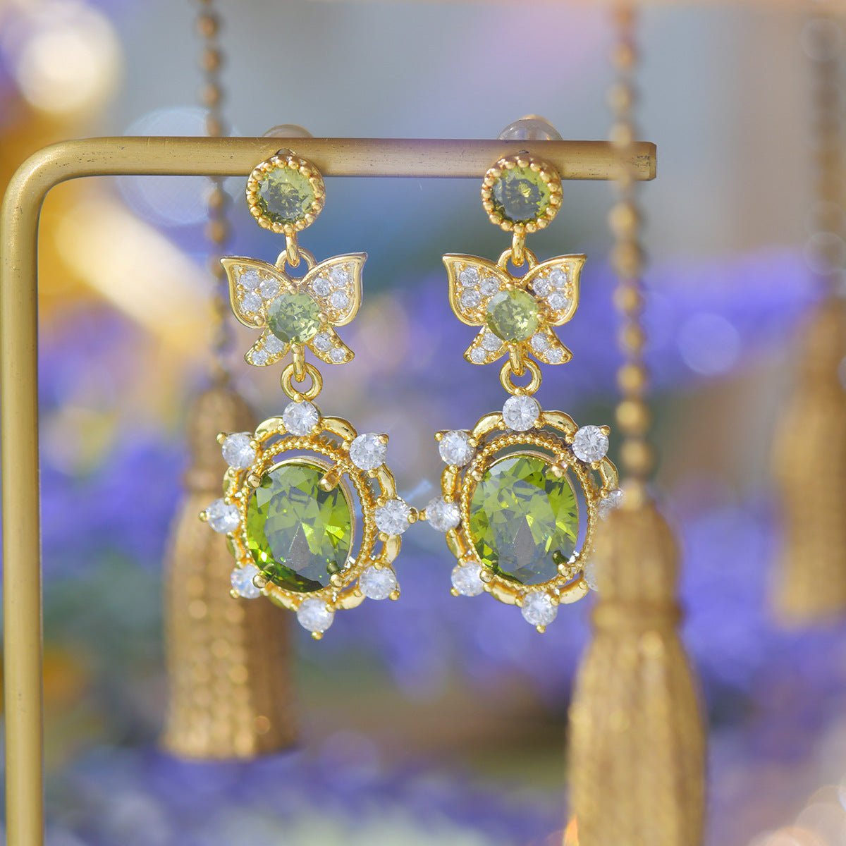 Verdant Flutter Earrings