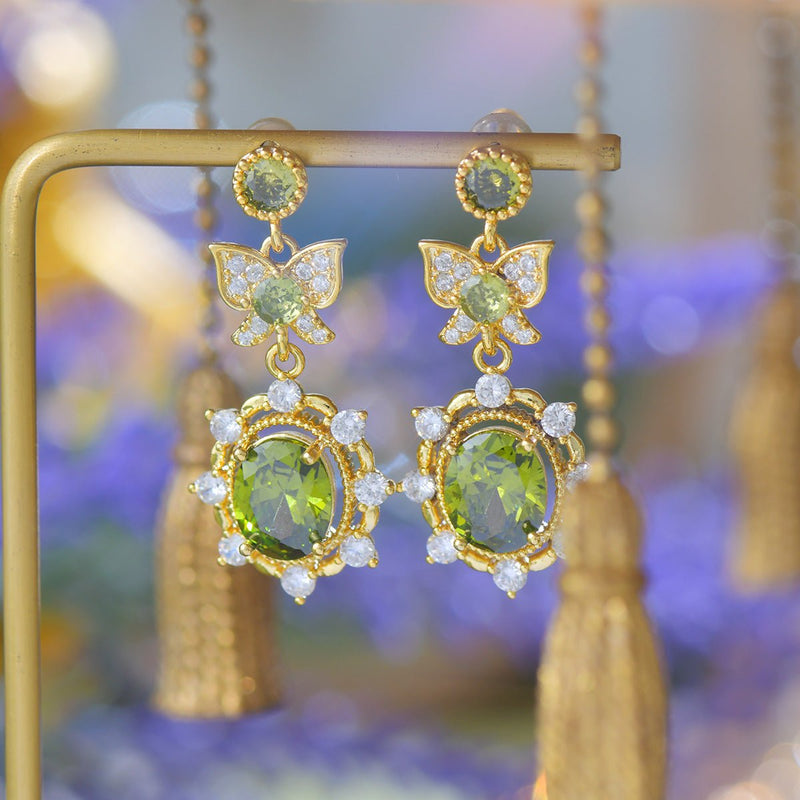 Verdant Flutter Earrings