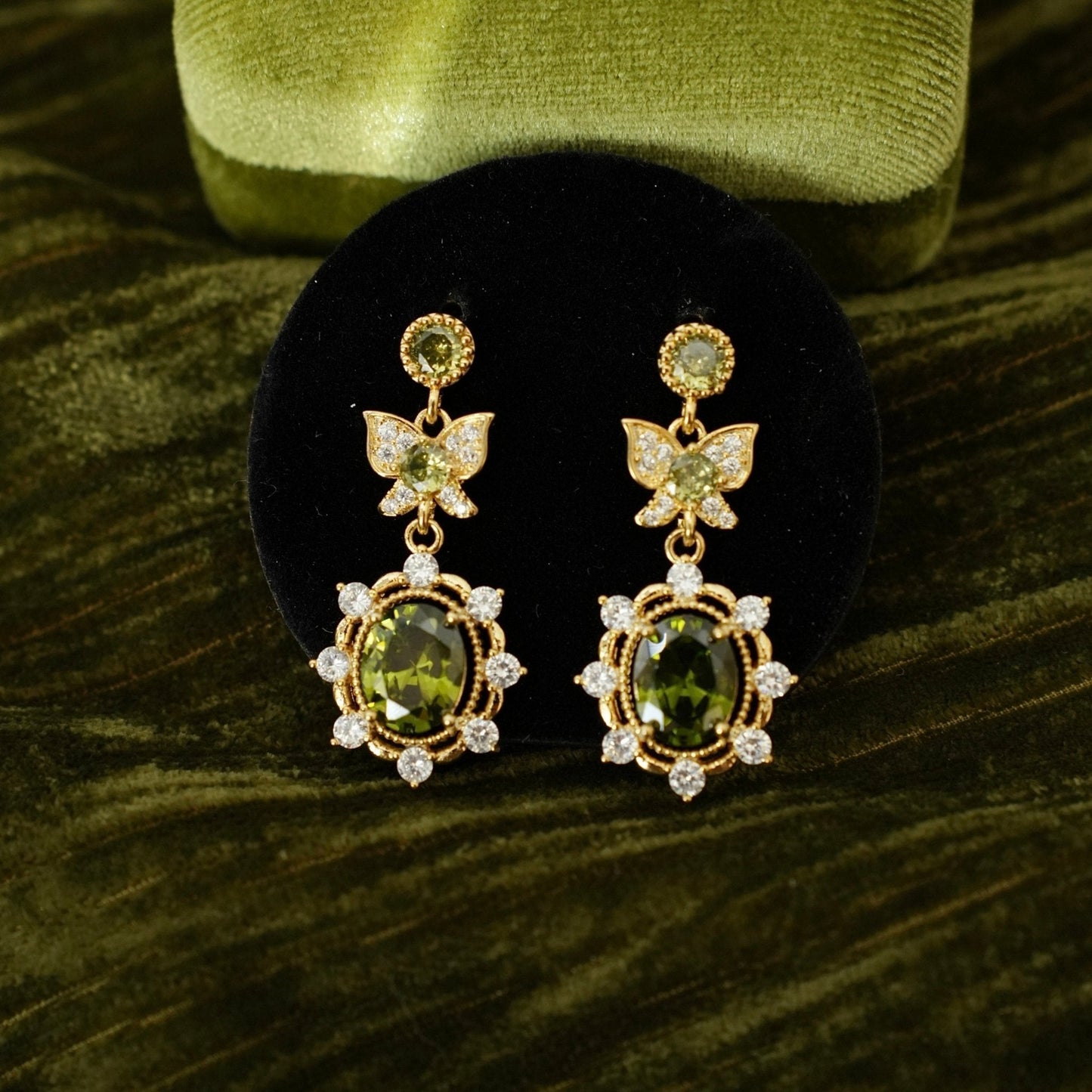 Verdant Flutter Earrings