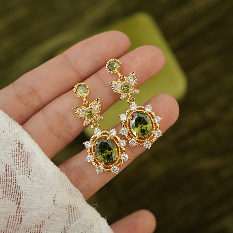 Verdant Flutter Earrings