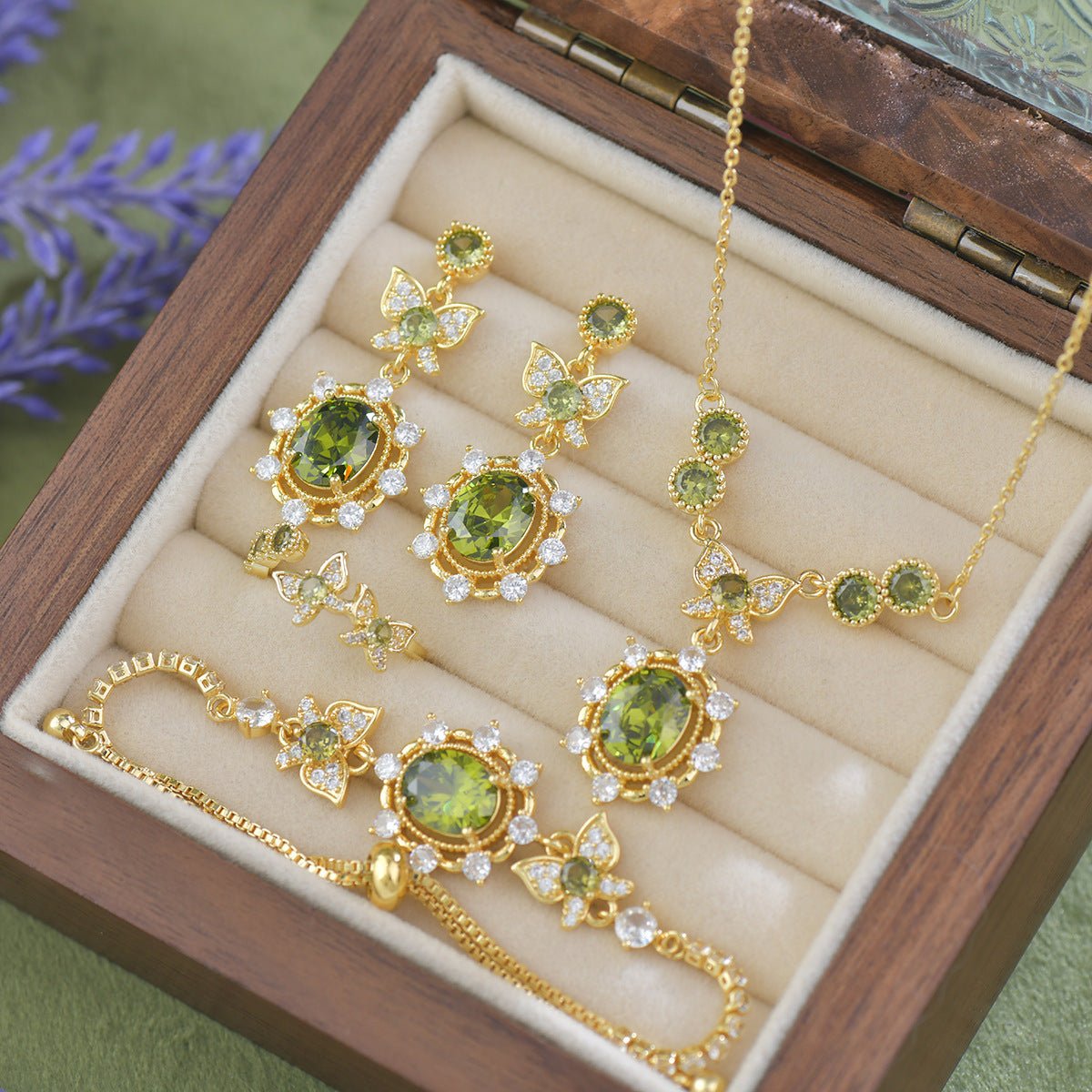 Verdant Flutter Earrings