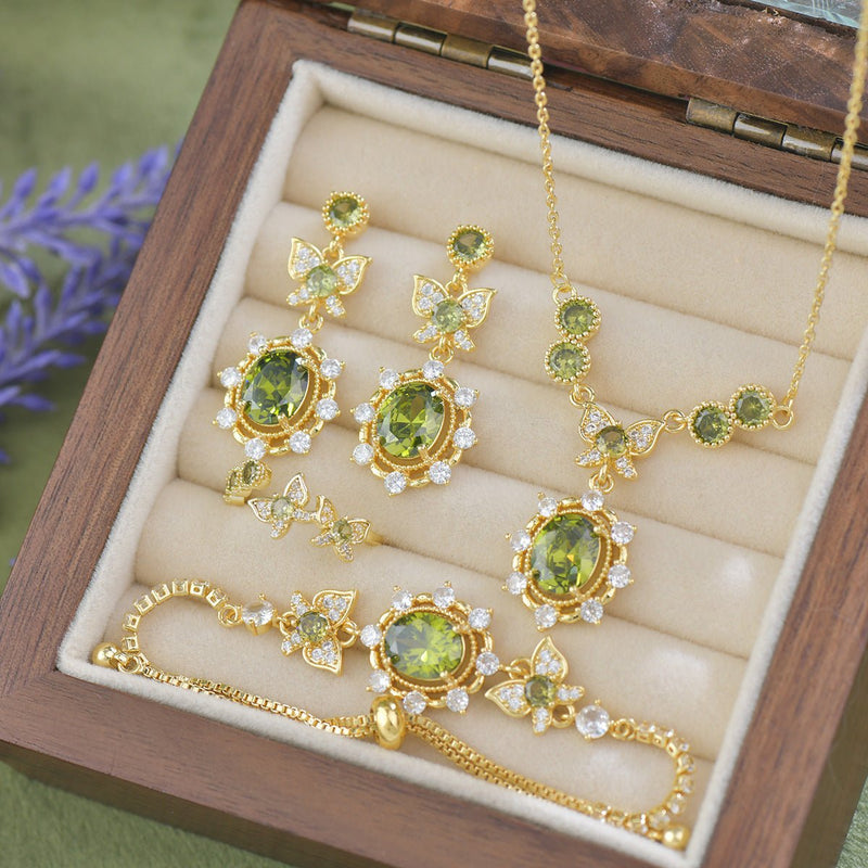 Verdant Flutter Earrings