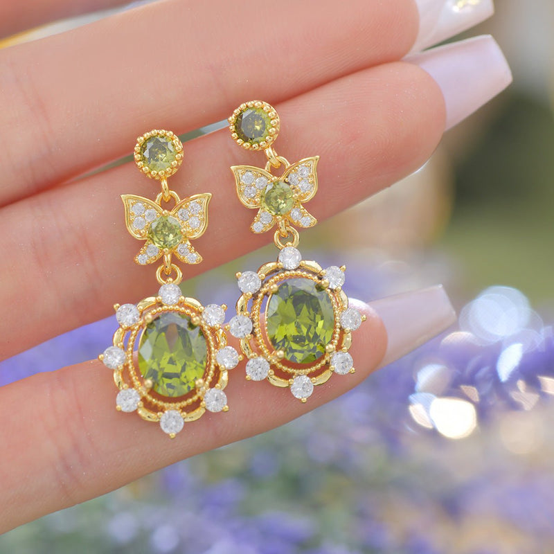 Verdant Flutter Earrings