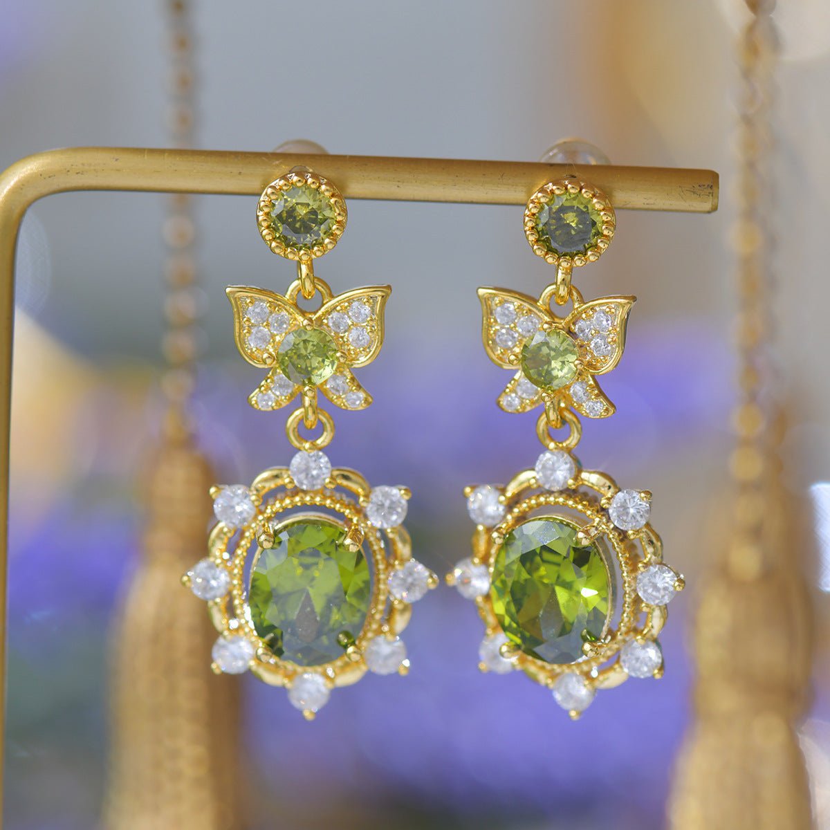 Verdant Flutter Earrings