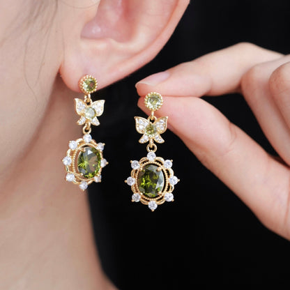 Verdant Flutter Earrings