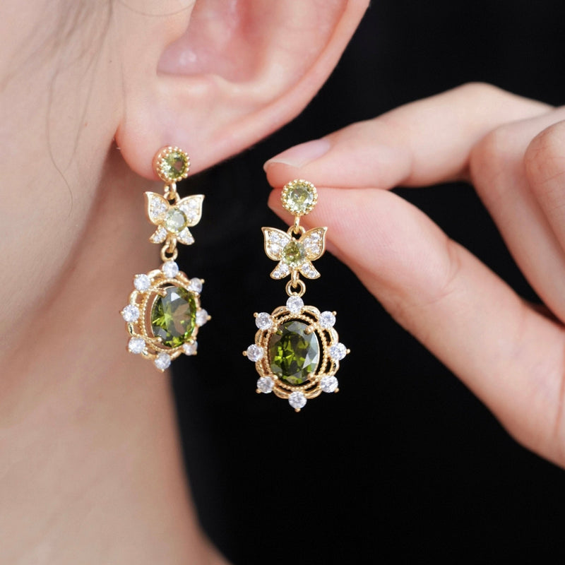 Verdant Flutter Earrings
