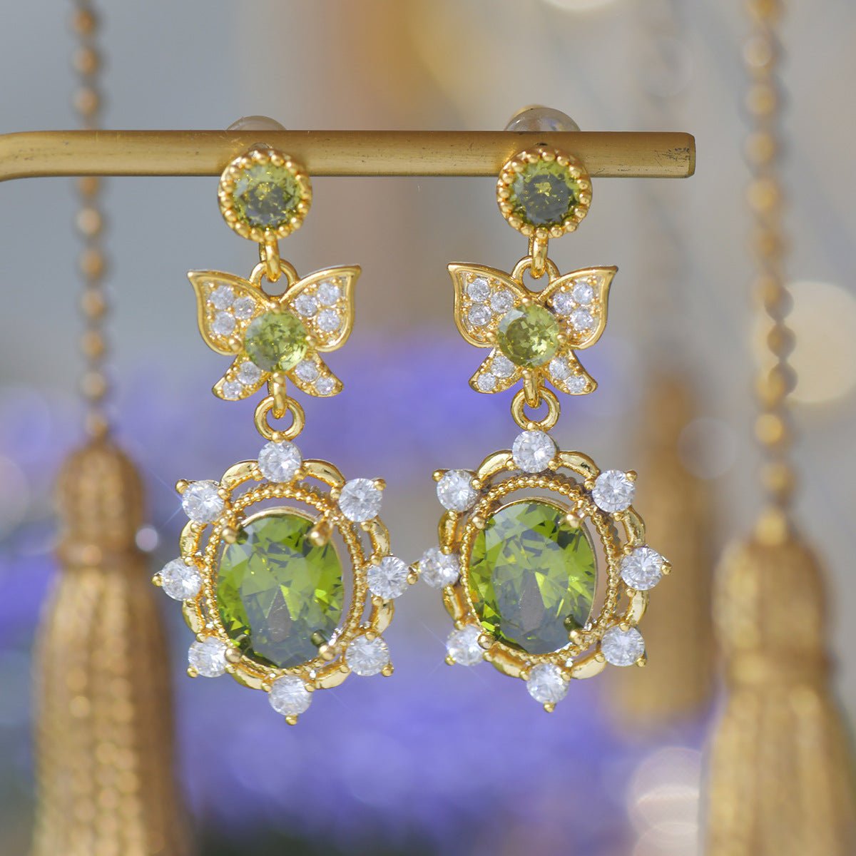 Verdant Flutter Earrings