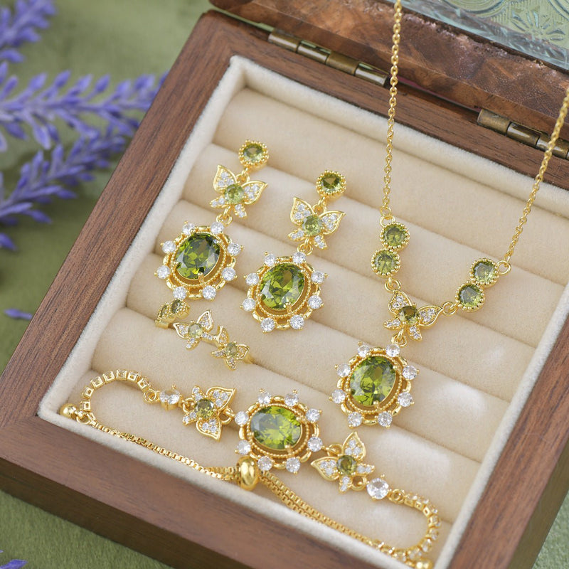 Verdant Flutter Earrings