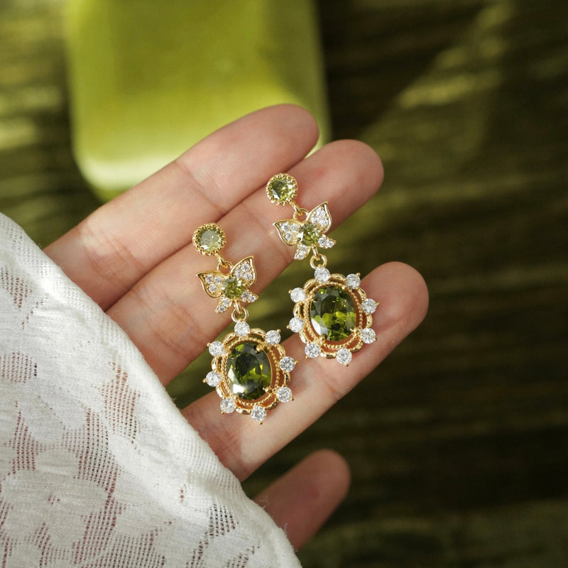 Verdant Flutter Earrings