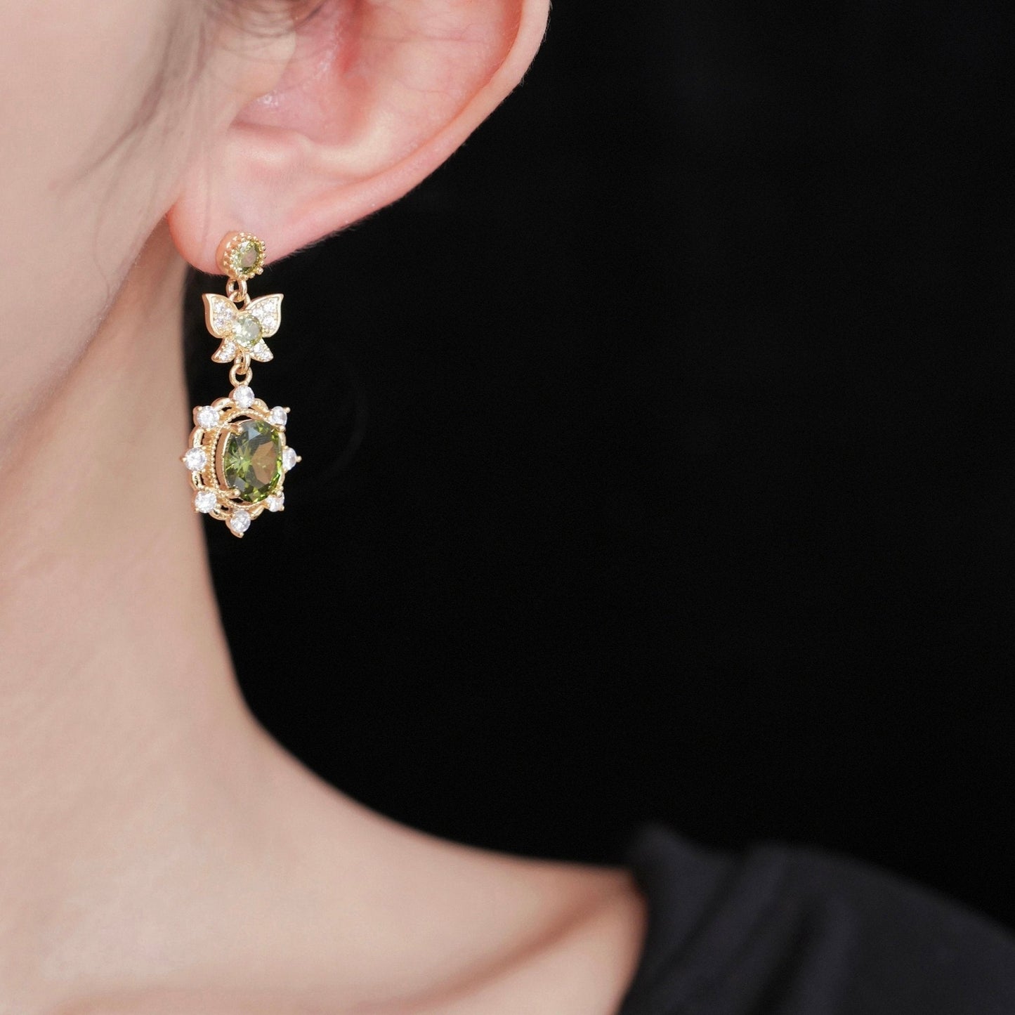 Verdant Flutter Earrings