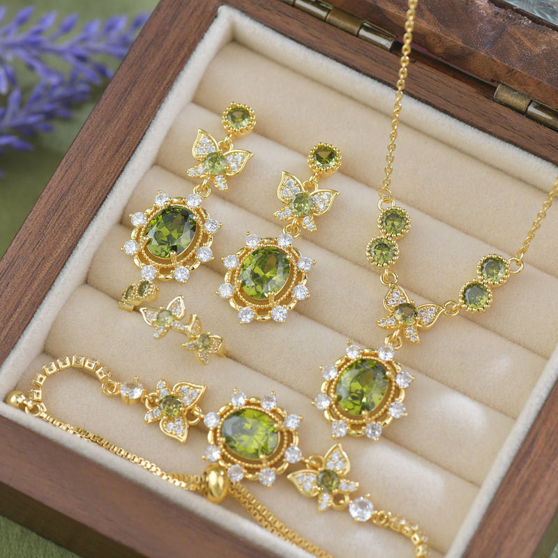 Verdant Flutter Earrings