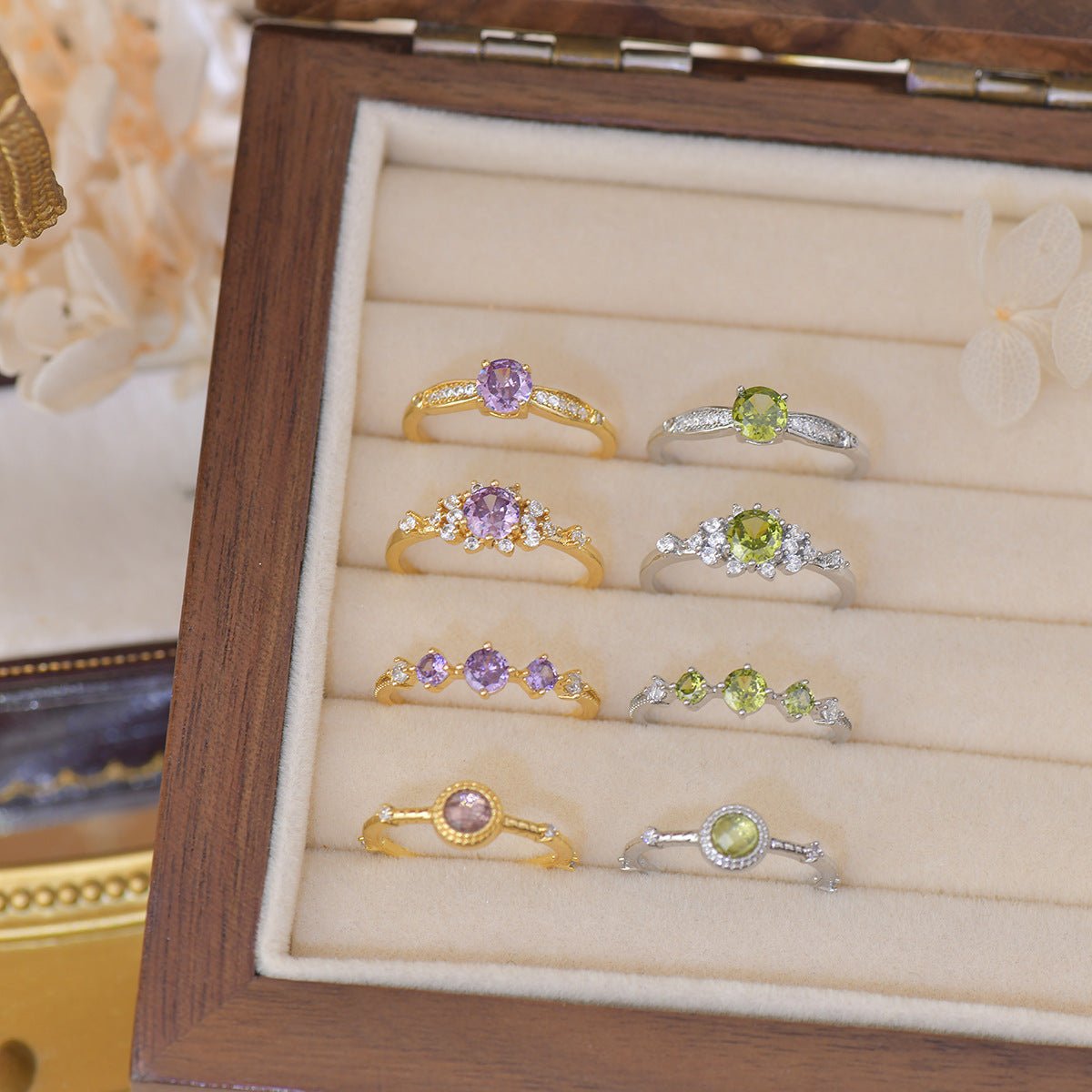 Verdant Trilogy Ring