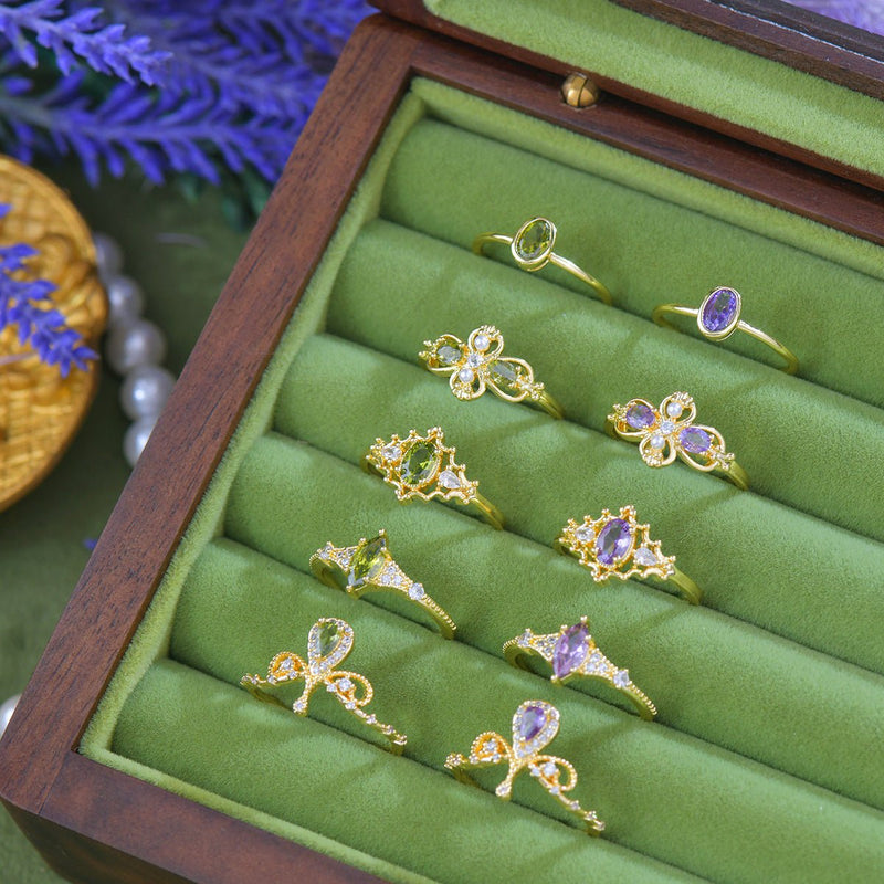 Verde Blosselle Ring